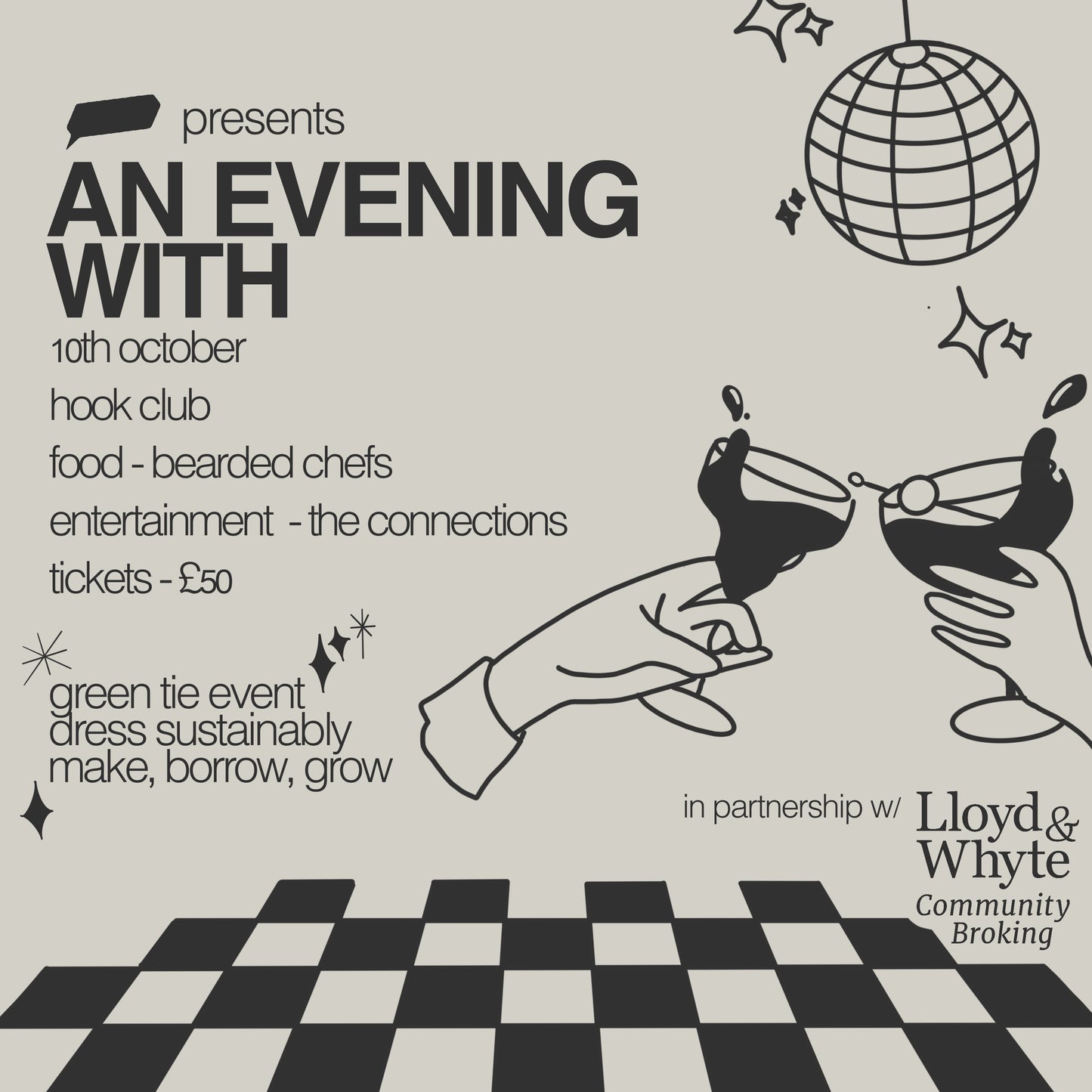An Evening with GTBAL in Partnership with Lloyd & Whyte Community Broker